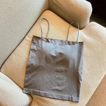 Base Layer Csole Women Summer Inner Wear with Chest Pad One oulder Design Unique Outerwear Beautiful Ba Tube Top