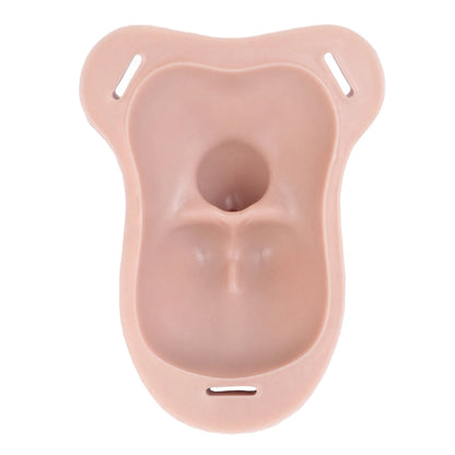 ANOSX Multi-functional Vagina Pad Silicone Chastity Cage Imitation Clitoral Pants Penis Sleeve With Urethra Hole Sex Toy For Men