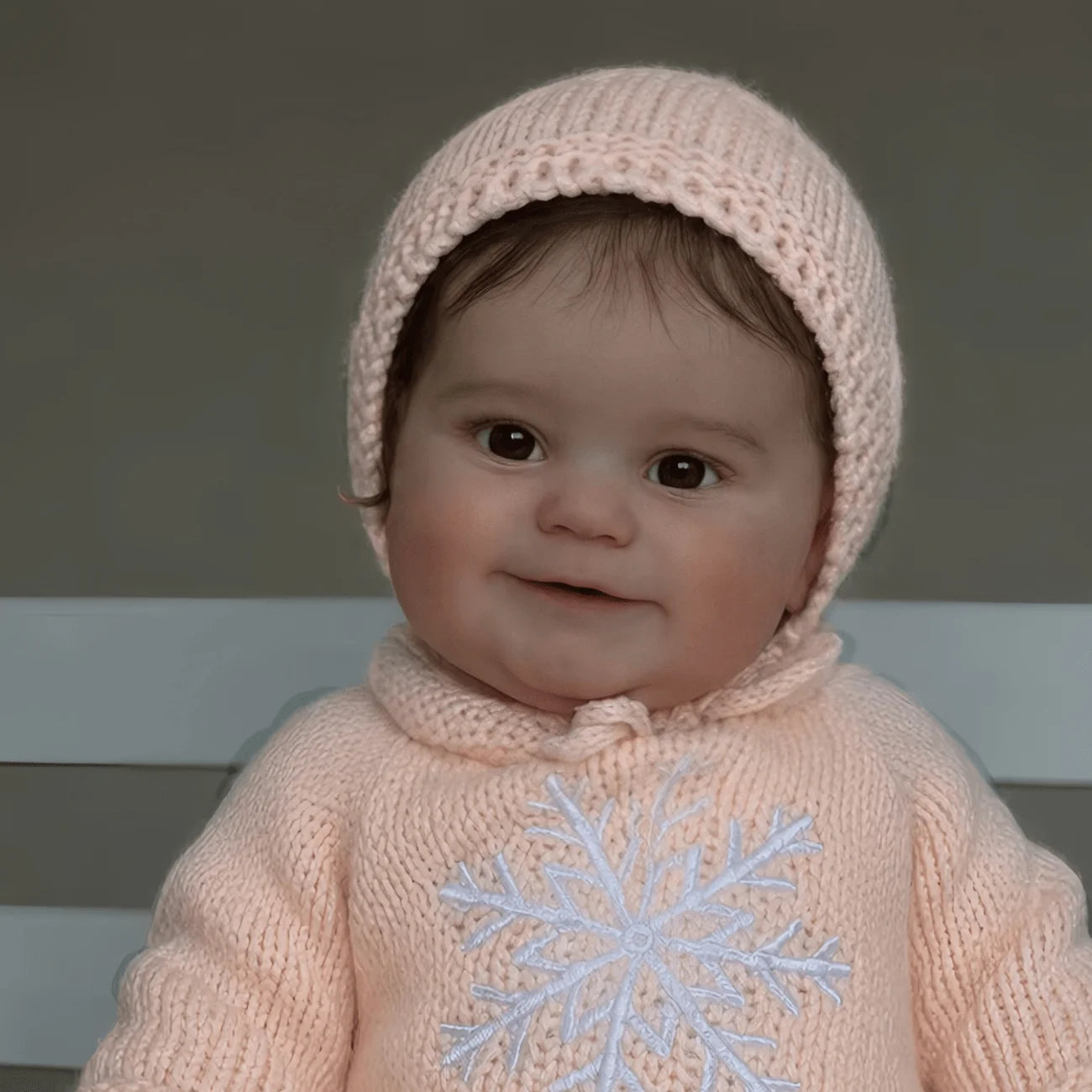 BZDOLL 50CM 20IN 3D-Paint Skin Reborn Baby Cloth Body Doll Toy For Kids with Pacifier Doll Lovely Princess Toddler Birthday Gift