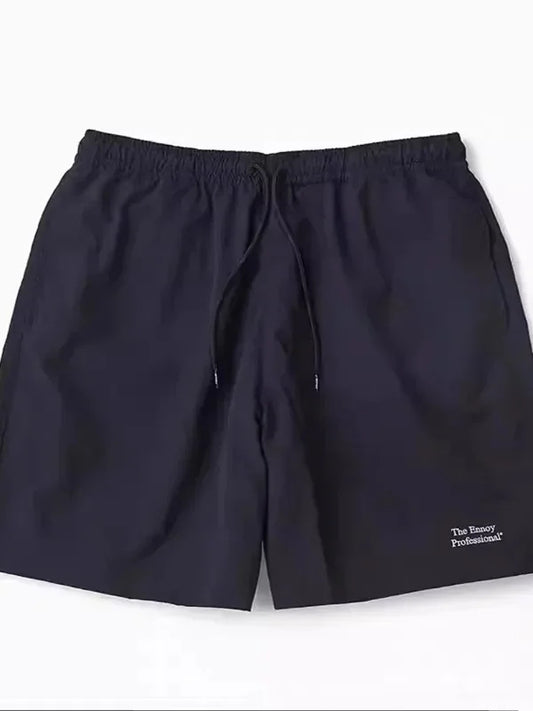 the Ennoy Outdoor Nylon Shorts Men's Quick Dry Sporty Five-Piece Set Casual Loose Fit Summer Fashionable Shorts for Men