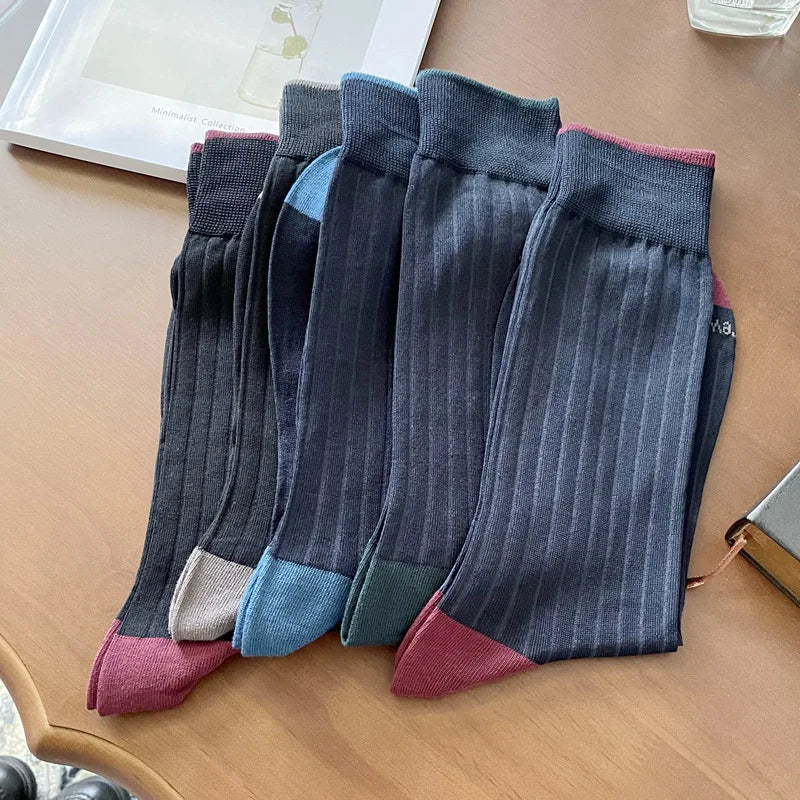 Stripe Socks Hot Sexy Man's Adorable Hot Sex Mature Man Adult Man's Cotton Socks