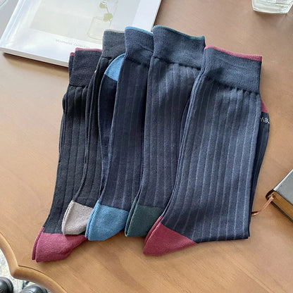 Stripe Socks Hot Sexy Man's Adorable Hot Sex Mature Man Adult Man's Cotton Socks