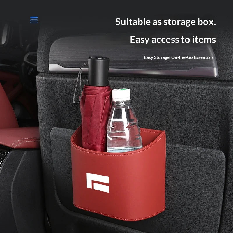 Suitable for Rox 01 ADAMAS car trash can suspension storage box car door side cup holder umbrella bucket storage box