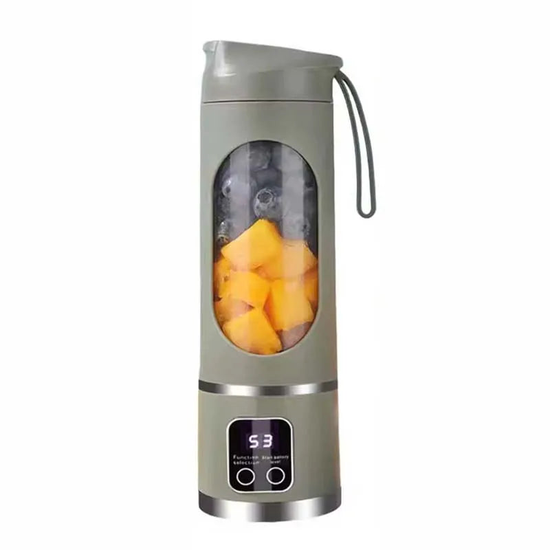 Fruit Vegetable Juicer Electric Plastic Multi-Function Portable Outdoor Large Capacity Household Juice Maker