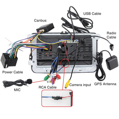 GRANDnavi Android13 Car Radio GPS For VW Volkswagen Skoda Octavia Golf 5 6 Touran Passat B6 Polo Jetta 2Din Multimedia Player