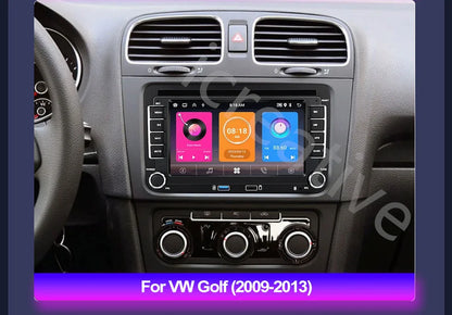2Din Car Radio Android for Volkswagen Golf 5 6 Polo Passat B6 B7 CC Skoda Jetta Universal Multimedia Carplay Wifi GPS Navigation