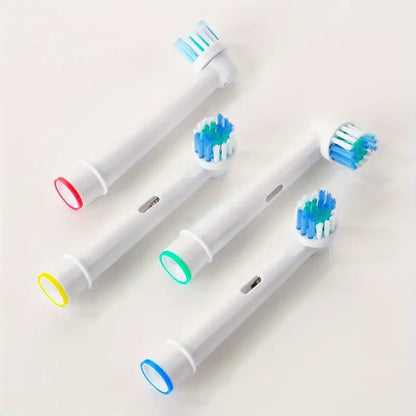 24pcs Pcs Electric Toothbrush Replacement Head Soft Dupont Bristle Tooth Brush Heads For Oral B Toothbrush Nozzles SB-17A