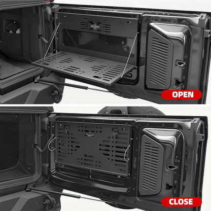 2/4-door tailgate table, for luggage storage, shelf/load platform, designed for camping, suitable for 2021-2025 Ford Bronco