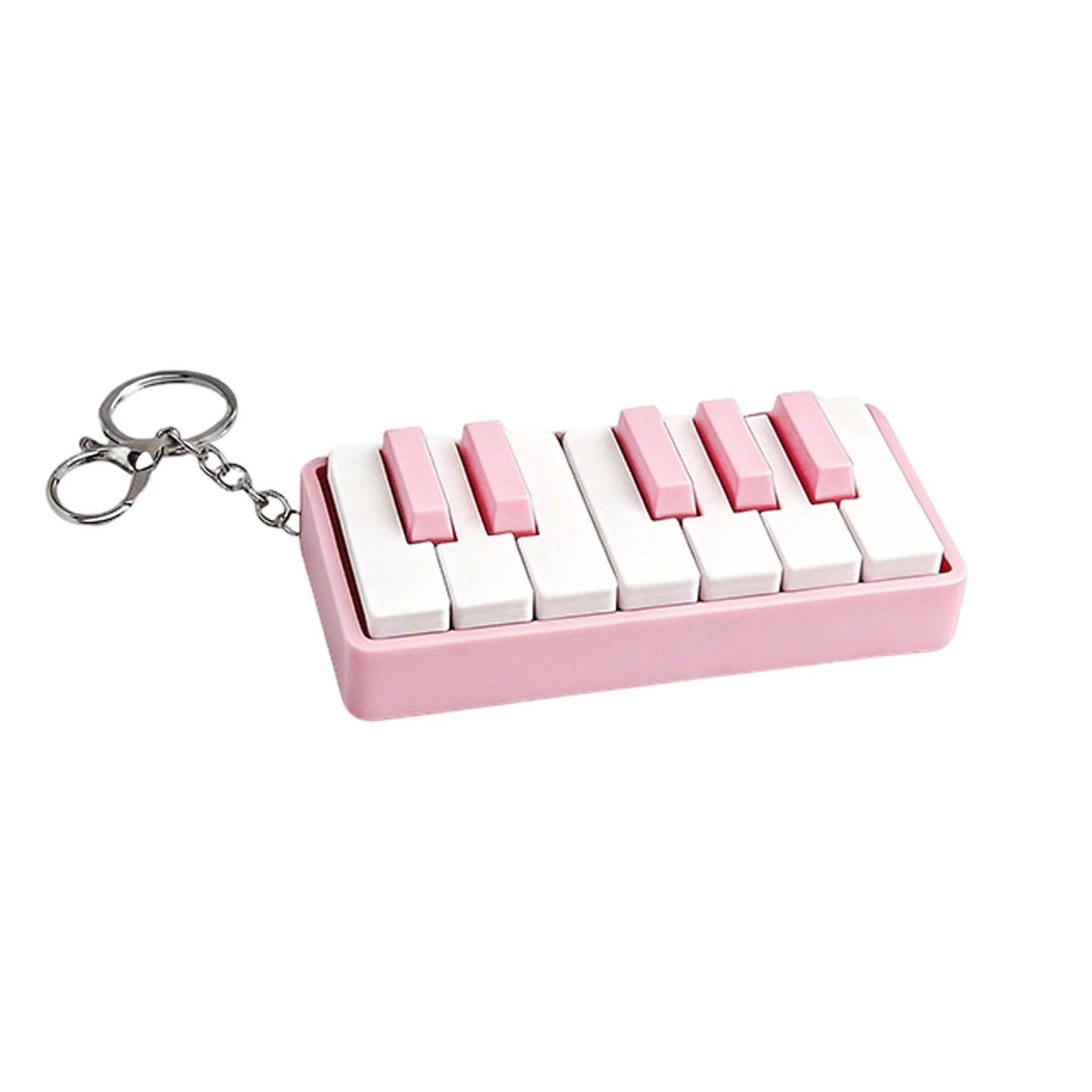 3D Printed Piano Key Pendant Pressure Relief Toys Birthday Gifts Mini Portable Hanging Ornaments Fidgets Toys Kid Fidget Spinner