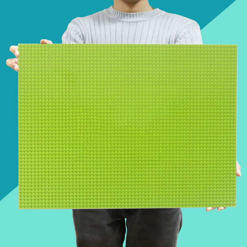 48x64 Dots Large Baseplate for Building Blocks, DIY Wall Mount Board, Compatible with Major Brands, Kids Gift Toy