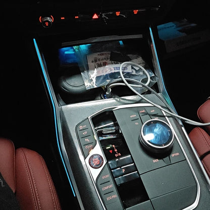 Center Console Saddle Light For BMW G20 G22 G80 G82 M3 M4 i3 i4 3/4 Series 11 Colours  Aamp Ambient Light Interior Mouldings