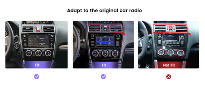 Hizpo Car Intelligent Systems For Subaru Forester WRX and STI XV Crosstrek Impreza 2015 2016 - 2018 Stereo GPS Navi 2din Carplay