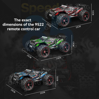Boys 1/16 Scale High-Speed Racing Car 9522 Remote Control Toy with 50KM/H to 85KM/H Speed for Ages 12+ Years VS SG116MAX