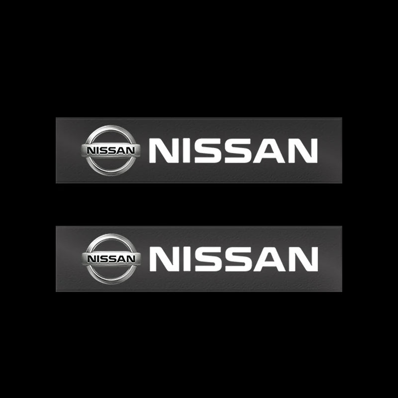 Car logo, interior stickers, central decal decoration For Nissan Qashqai X J10 J11 Trail Tiida Teana Skyline Juke X-trail Almera