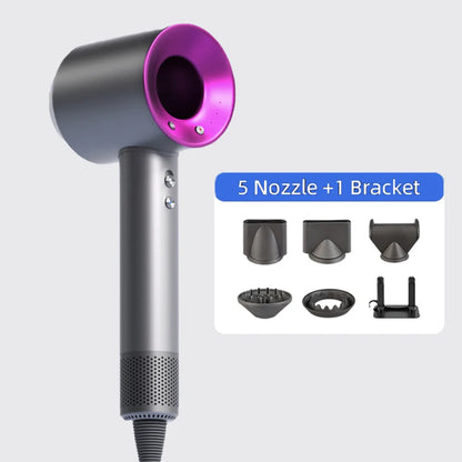 1600W Professional Hair-care Negative lon Hair dryer 220V Leafless Hairdryer HighSpeed household Blow Dryer Salon Style Tool