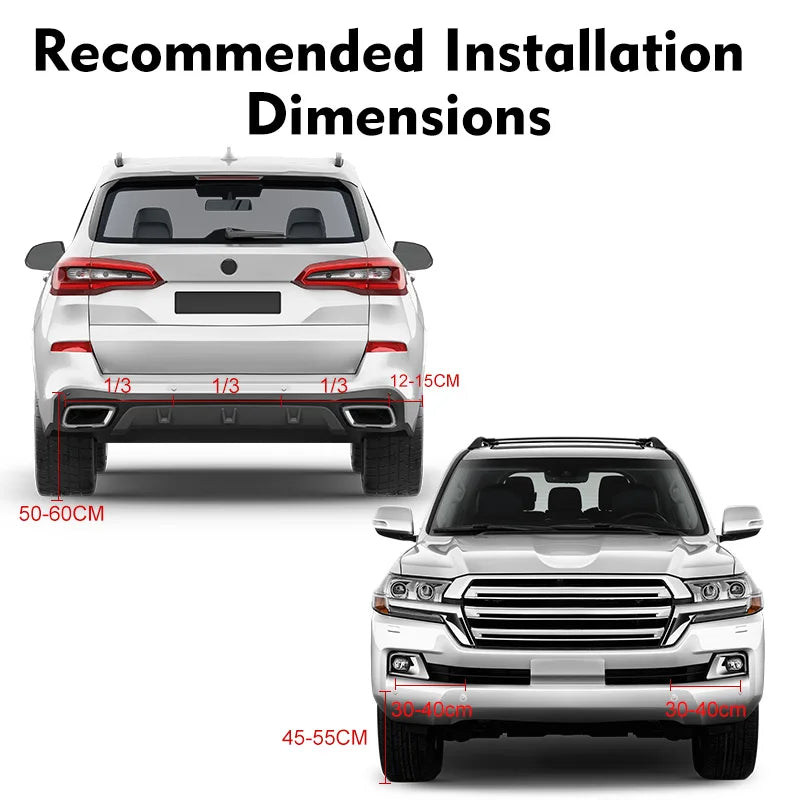 Multi-radar LED Display Parking Sensor Kit 6/8 Probe Backup Radar Detector 12 Colors Car Parking Assistance System