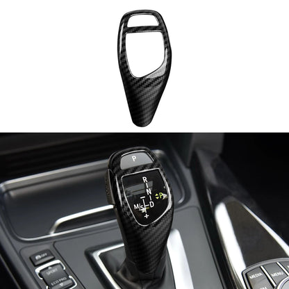 Car Center Console Dashboard Gear Shifter Panel For BMW F30 F31 F34 3GT F32 F33 F36 Trim Accessories, Carbon Fiber ABS Sticker