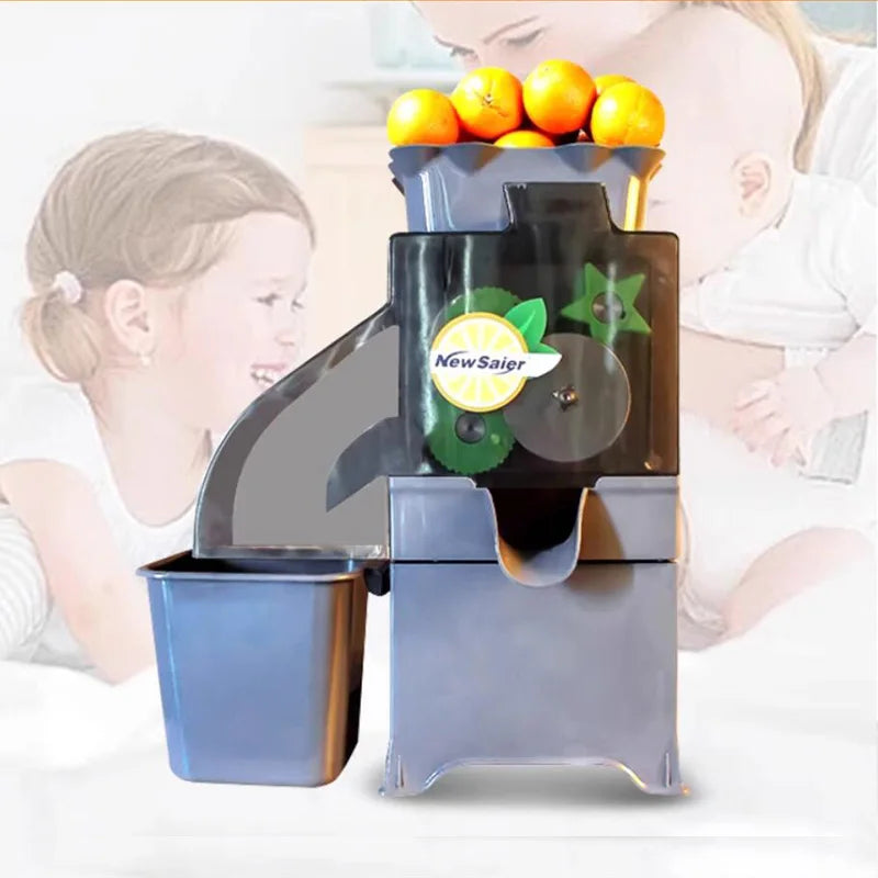 Commercial Juicer Industrial Fresh Orange Juice Machine Extractor Lemon Slow Squeezer Peel Cold Press Juicer