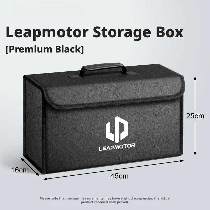 Suitable for Leapmotor C10 T03 A10 B10 C10 C01 C11 C16 D19 car carbon fiber trunk storage box large capacity foldable storage bo