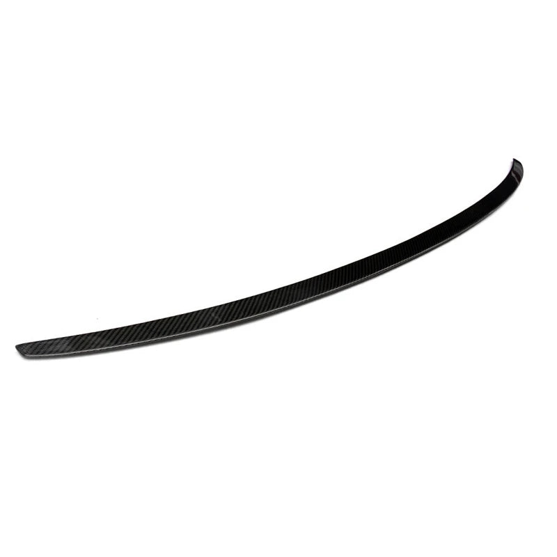 For AUDI A4 S4 RS4 B9 Sedan S style Carbon fiber FRP glossy black Rear Spoiler Trunk Wing Car tuning accessories 2017+