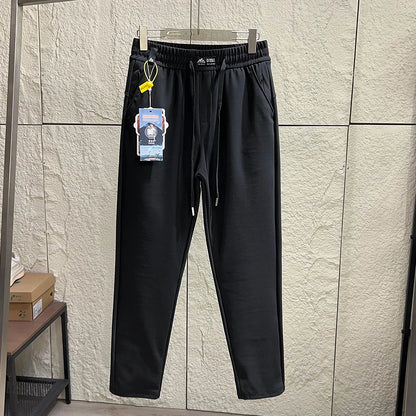 Graphene Heat Reflective down Snow Pants Men's Outdoor Winter Warm Windproof Trousers Long Straight Leg Pants Casual Style