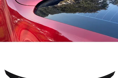 Carbon Fiber Rear Bumper Lip Trunk Wing MP M4 PSM Style Roof Spoiler Kit For BMW 3 Series F30 F31 F35 2012-2019 Gloss Black