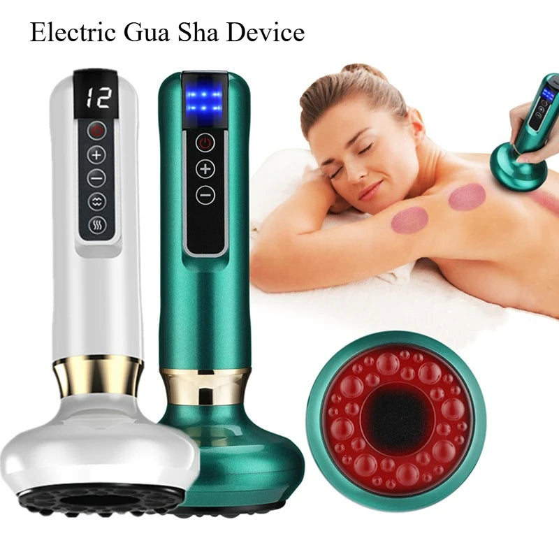 Electric Massager, Anti Orange Peel Tissue Suction Can, Beauty And Health Scraping, Infrared Thermal Slimming Massage Thera