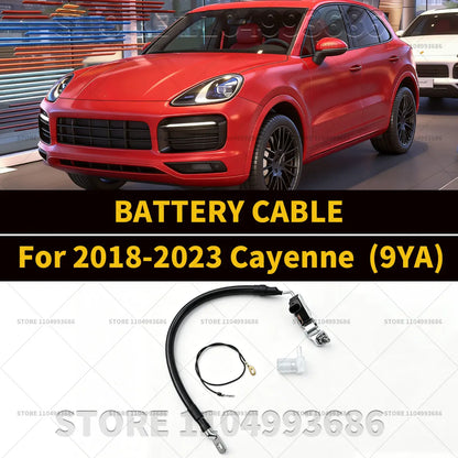 For Porsche 2018-2023 Cayenne 9YA Battery Replacement Negative Cable Sensor Kit OEM 9Y0915105 9Y0915105QY 9Y0915105LY 9Y0915107
