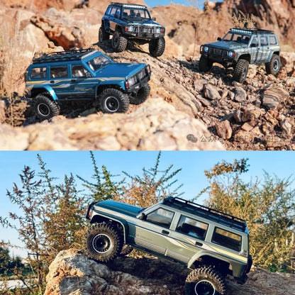 Yikong Yk4107/Pro 1/10 4WD RC Car Simulation Tule Remote Control Brushless Differential Lock Climbing Off-Road Vehicle Model Toy