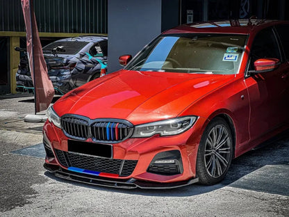 XVIP Front Bumper Kidney Grill Diamonds Style Grille For BMW 3-Series G20 G21 2019-2022 318i 320i 320d 330i 340i 340d M Sport
