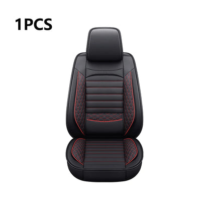 Elegant Universal Faux Leather Car Seat Cover by Tand: Easy-Clean, Comfort Design, Fits Major Models - Enhance Your Car's