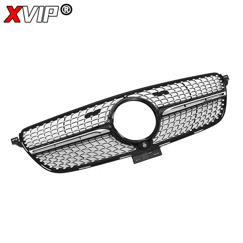 XVIP Front Chrome Diamonds Style Racing Grille For Mercedes Benz GLE C292 GLE350 GLE450 GLE500 GLE43 AMG 2016-2019 Upper Grilles