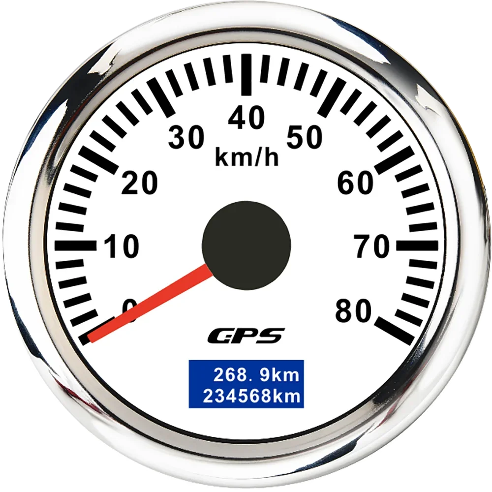 30/60/80/120/200 Km/h GPS Speedometer 52MM Car Truck Speed Gauge Meter With GPS Antenna With 7 Color Backlight 9-32V