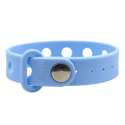 1-24pcs 21.5cm Silicone Bracelets with Holes Soft Wristbands Fit Shoe charms Shoe Accessories Pins Adjustable Size Kids Ornament
