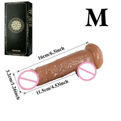Waterproof Silicone Realistic Dildo Vagina Anal Masturbators Adult Sex Toys Dildo for Women Big Penis Dick Cock Gode Penetration