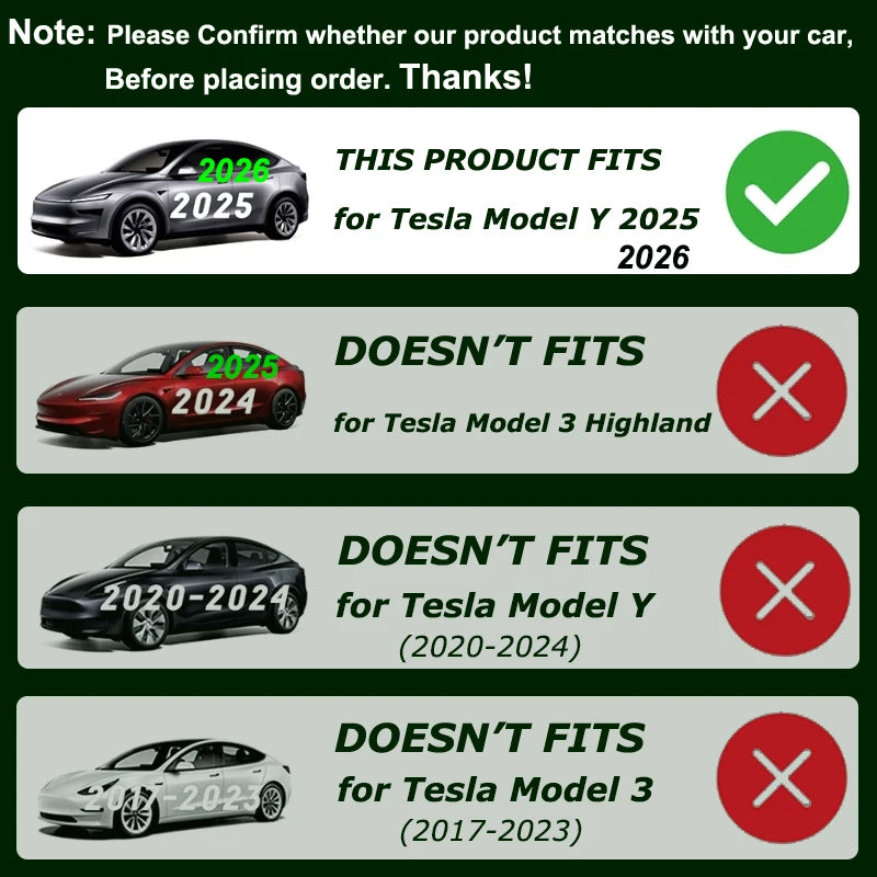 Model Y Launch 2026 Rear Trunk Side Storage Box For Tesla Y Juniper 2025 Organizer Suede Anti-dirty Car Travel Accessories