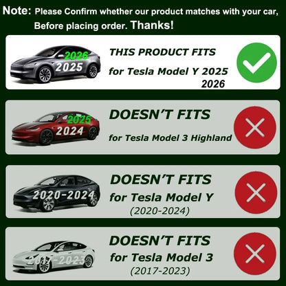 Model Y Launch 2026 Rear Trunk Side Storage Box For Tesla Y Juniper 2025 Organizer Suede Anti-dirty Car Travel Accessories