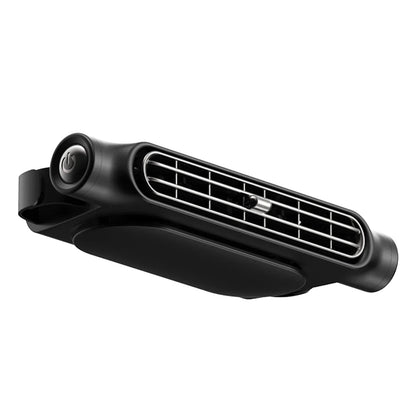 Portable Car Seat Fan with USB Power Adjustable 3-Speed Turbine Headrest and Backrest Cooling Fan Leafless Design Amagi