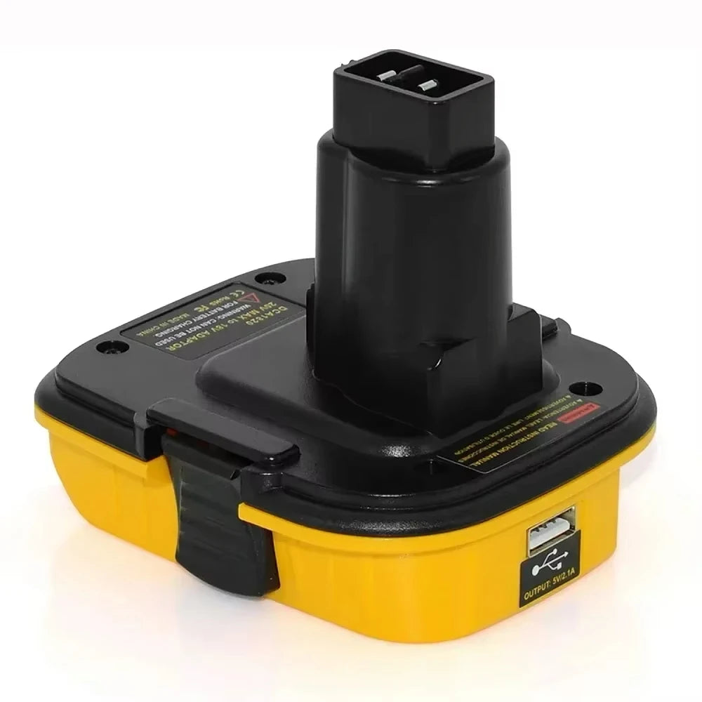 DCA1820 Power Tool Adapter USB Power Bank For Dewalt 20V Li-ion Battery DCB200 for Dewalt 18V Ni-cd Ni-mh Battery Tools DC9096