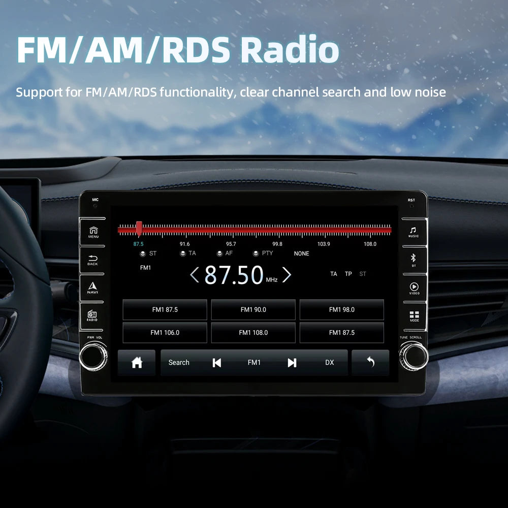 Jundof 2 Din Android 12 For Seat Leon 2 MK2 2005-2012 Car Radio Multimedia Video Player Carplay Stereo Autoradio DVD IPS Screen