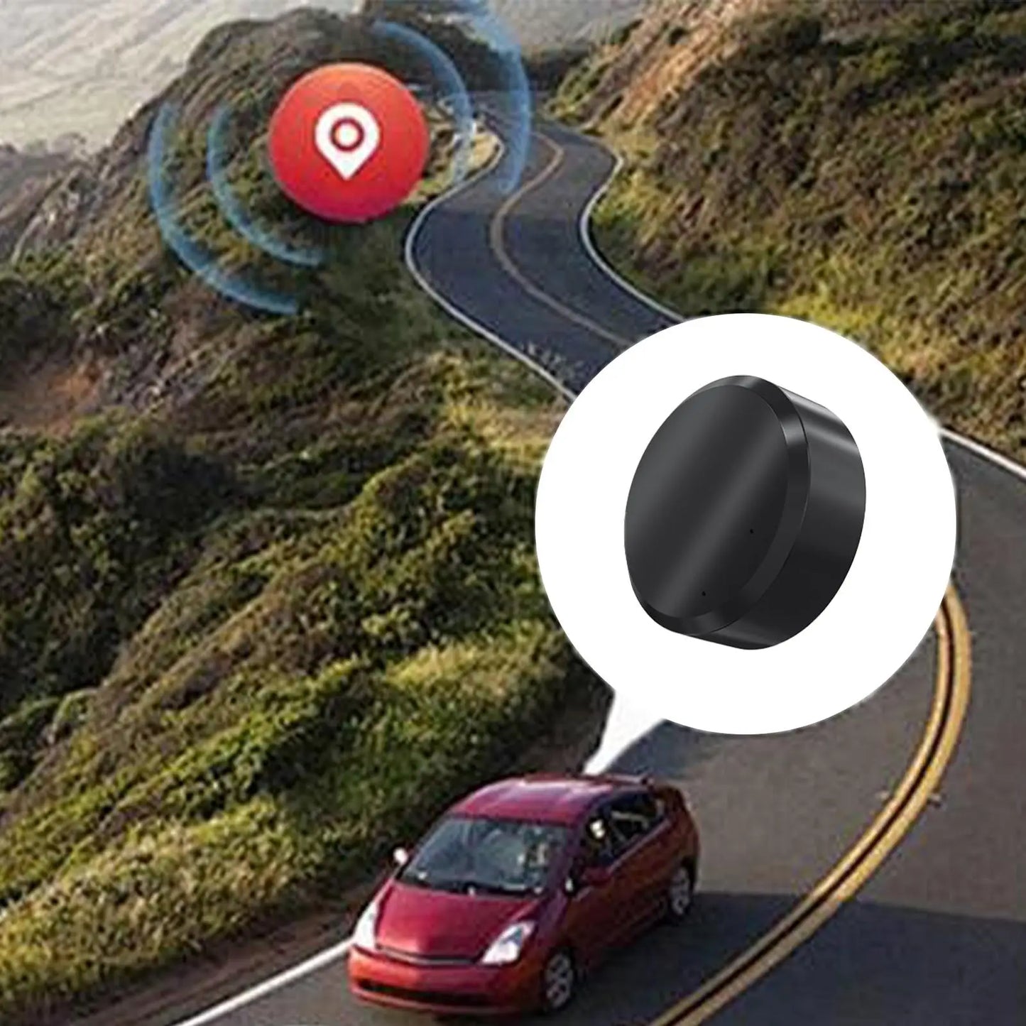 Car GPS Tracker Magnetic 2G Car Locator Portable GPS Tracking Device for SUVs RVs Trucks Sedans Fleet Managers Travelers
