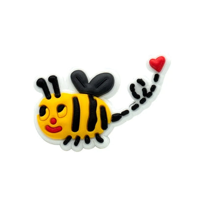 1/25PCS Cute Animal & Nature Theme Shoe Charms Set DIY Decorative Pins Cat Rabbit Sun Clogs Accessories Fashion Shoe Buckle Gift