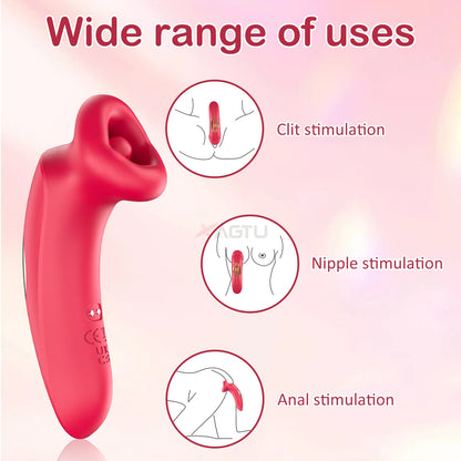Sucking Vibrator Clitoral Clit Sucker for Women Female Powerful Vacuum Suction Nipples Anal Stimulator Massager Adult Sex Toys