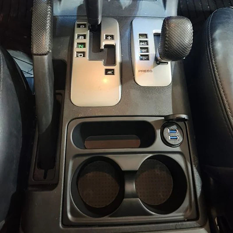 Storage box cup holder suitable for 2000~2006 Mitsubishi Pajero Montero Shogun For third generation car cup holder