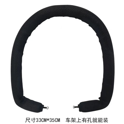 Universal Stroller Accessories Child Wheelchair Safety Rail Auxiliary Wheel Brake Wheel Easy to Push Child-Carrying Device