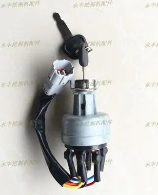 Hitachi Komatsu Sany Liugong KATO HD Kobelco SK SK-8 starter Ignition Switch excavator electric door lock starter