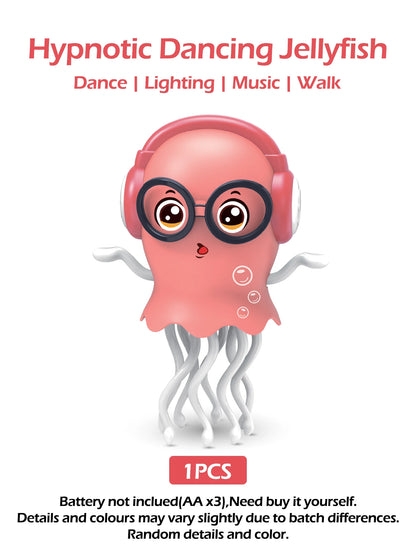 1pc Auto-sensing Avoiding Obstacles funny Dancing Octopus baby toy with music light to baby learn crawling guidance and head up