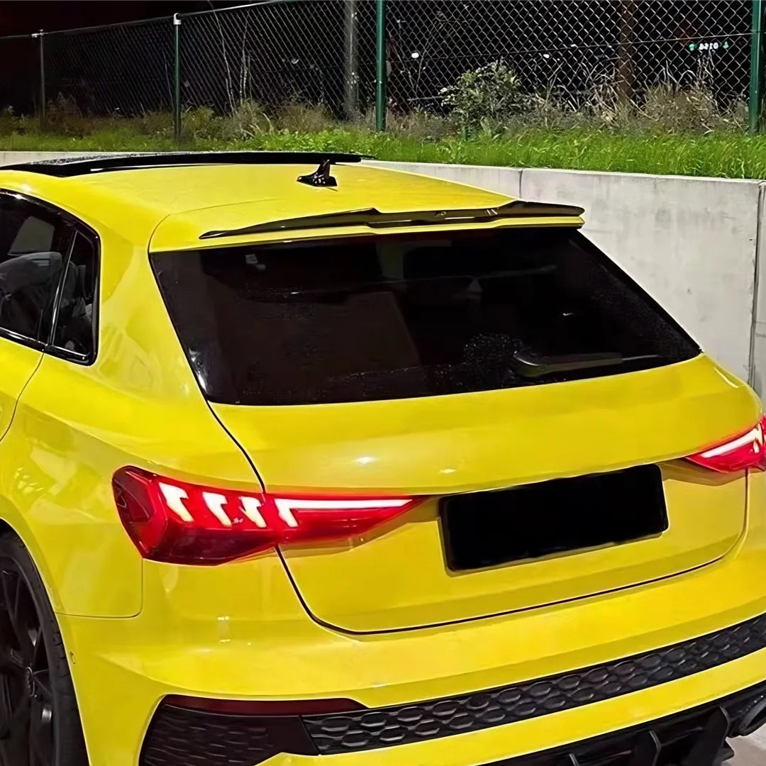 Sport Rear Boot Lip Spoiler Wing Tail Tuning Car Accessories Exterior Parts Trim For Audi A3 S3 RS3 8Y 5Door Sportback 2021-2024