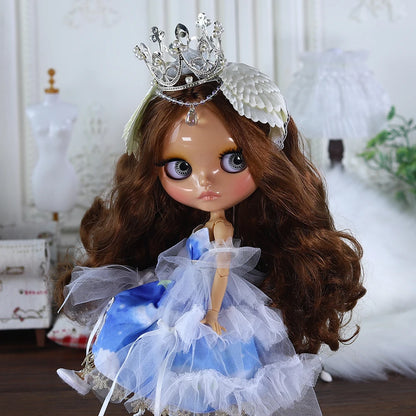 ICY DBS Blyth Doll BJD Joint Body Tan Skin Toothed Mouth Set Doll 1/6 30cm Girl Gift Anime SD