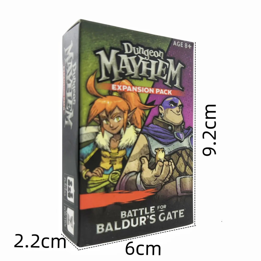 Dungeon Mayhem Board Games Cards Monster Madness Card Deck English Version Gift Wholesale
